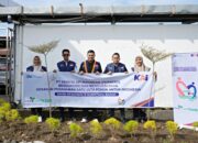 KAI Sumbar Tanam Ratusan Pohon di Sekitar Stasiun