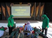 Korem 032/Wirabraja Gelar Donor Darah Massal Sambut HUT ke-40