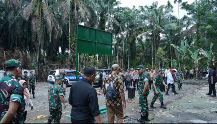 Kodam I/BB Ubah Bekas Barak Narkoba di Langkat Jadi Daerah Latihan Militer