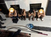 Polsek Koto Tangah Tahan Empat Remaja Diduga Tawuran