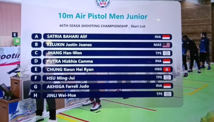 Penembak Sumbar Raih Emas di SEASA Shooting Championship