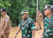 Tekan Penyelesaian Irdam I/BB Tinjau TMMD ke-123 di Mentawai