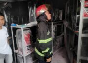 Kebakaran Toko Elektronik di Pasar Raya Kerugian Rp150 Juta