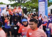 Fadly Amran bersama 2.200 Peserta BOM Run Ceriakan Kota Padang