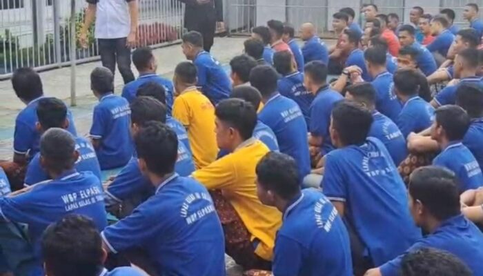 Kalapas Suliki Ingatkan WB, Taati aturan dan jaga kondusifitas Lapas