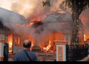 Kebakaran di Siteba Hanguskan Rumah dan Dua Kamar Kontrakan