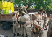 PKL Jualan di Trotoar Padang Timur Ditertibkan Satpol-PP