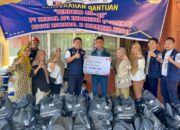 KAI Sumbar Peduli Bantu Sembako Warga Paga Nagari Nan Balimo