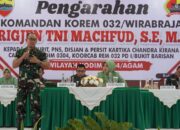 Danrem 032/Wirabraja Tekankan Keharmonisan ke Prajurit Kodim 0304