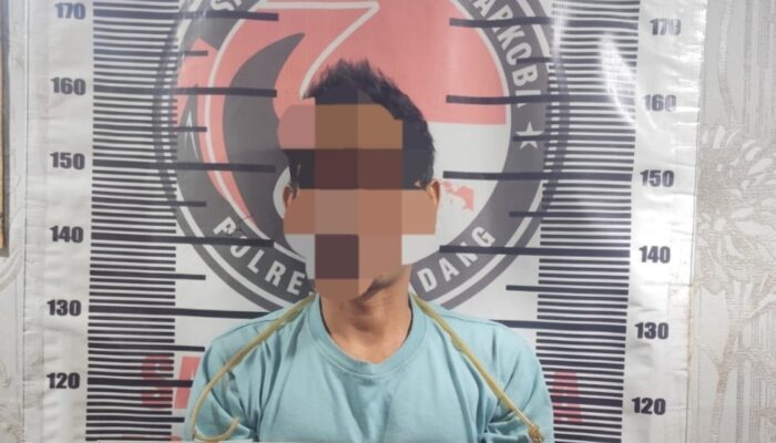 Bawa Sabu, Pria 40 Tahun Ditangkap Polres Padang