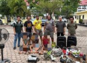 Tiga Pencuri Dibekuk Polisi Pessel Berikut Barang Bukti