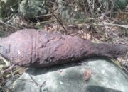 Warga Sungai Bangek Padang Temukan Mortir di Ladang