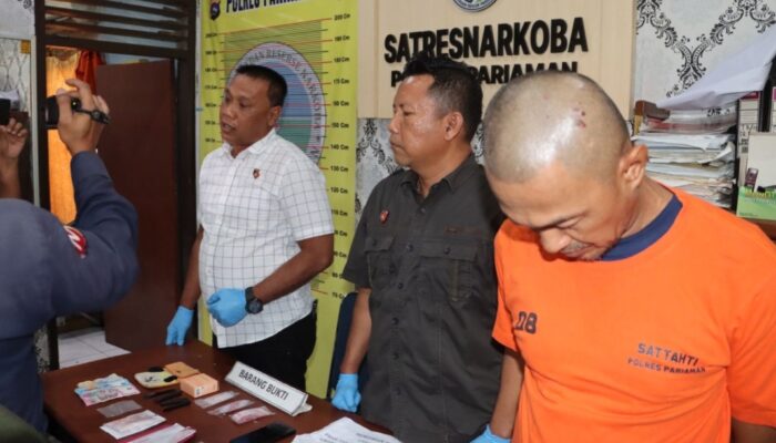 Setelah Lama Diburu, HN Pengedar Narkoba di Dibekuk Polisi