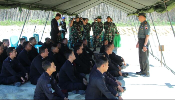 Rutan Sampang Latih Fisik dan Mental Gandeng Kodim 0828