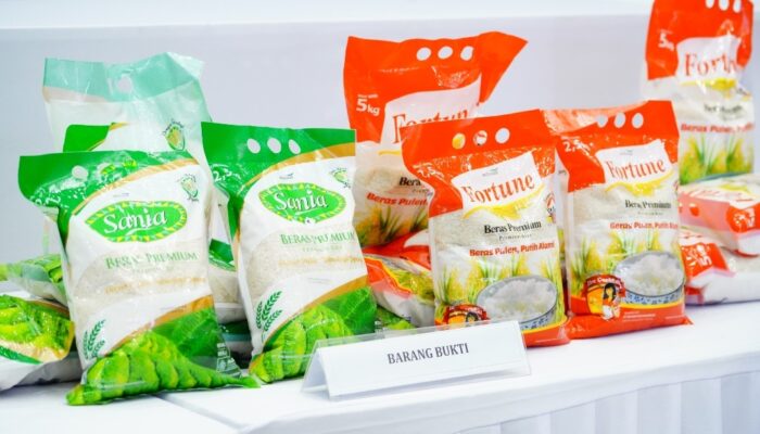 Tiga Petinggi PT PIM Jadi Tersangka Beras Oplosan