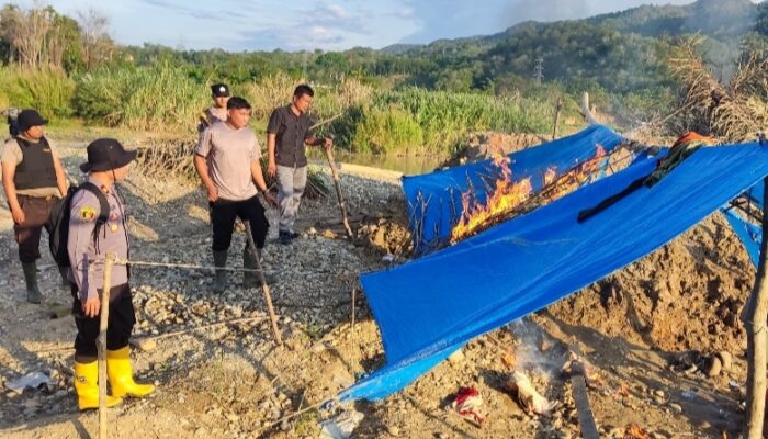 Polisi Sumbar Tertibkan Tambang Emas Ilegal di Tiga Wilayah