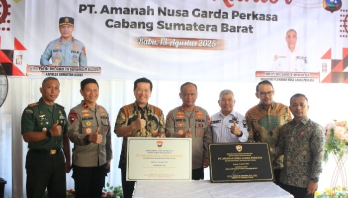 Kantor PT. Amanah Nusa Garuda Perkasa Cabang Sumbar Diresmikan