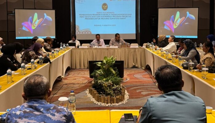 Kemenko Polhukam Perkuat Sinergi di Sumbar, Kawal Kebebasan Pers