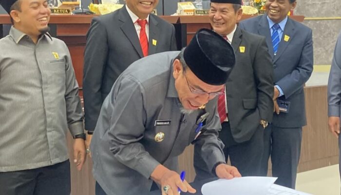 APBD Kota Padang 2026 Disepakati, Target PAD Sebesar Rp1,126 T