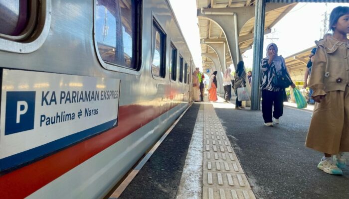 HUT RI, Tiket KA Pariaman Ekspres Tembus 110% Dalam Sehari