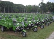 178 Bentor Siap Perkuat Armada LPS Tangani Sampah Kota Padang