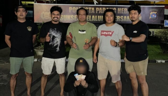 Terekam CCTV Pelaku Pencurian di SMPN 7 Ditangkap Polisi