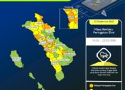 BMKG Sumbar Keluarkan Peringatan Dini Hujan Lebat Disertai Petir