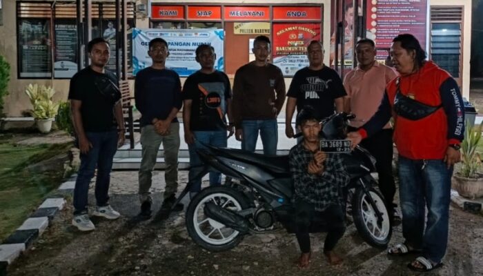 Polsek Padang Utara Buru Pencuri Motor hingga ke Sumatera Utara