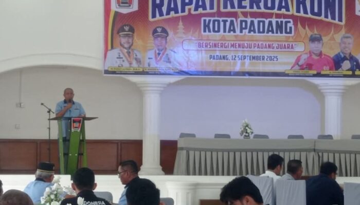 KONI Padang Matangkan Persiapan Muskot 2025-2029