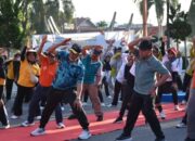 Wawako Padang Ikut Jalan Sehat HUT ke-80 PT Garam di Padang