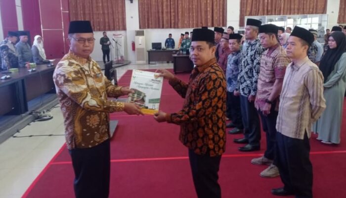 13 Masjid di Kota Padang Resmi Miliki Pengurus UPZ