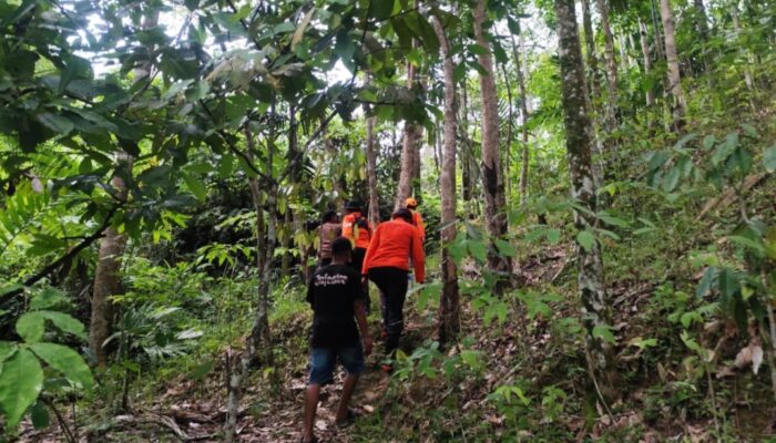 Pria Hilang di Hutan Sungai Durian Ditemukan Selamat oleh Tim SAR