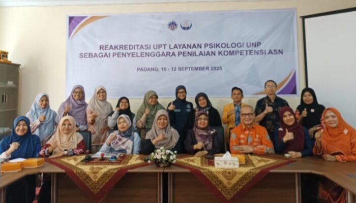 UPT Layanan Psikologi UNP Raih Akreditasi A dari BKN