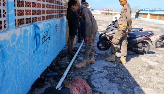 Pria Lansia Ditemukan Tewas di Lantai 5 Blok II Pasar Raya Padang