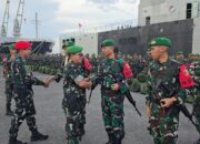 Danrem 032/Wbr Sambut Kepulangan Yonif 131/Brs dari Papua
