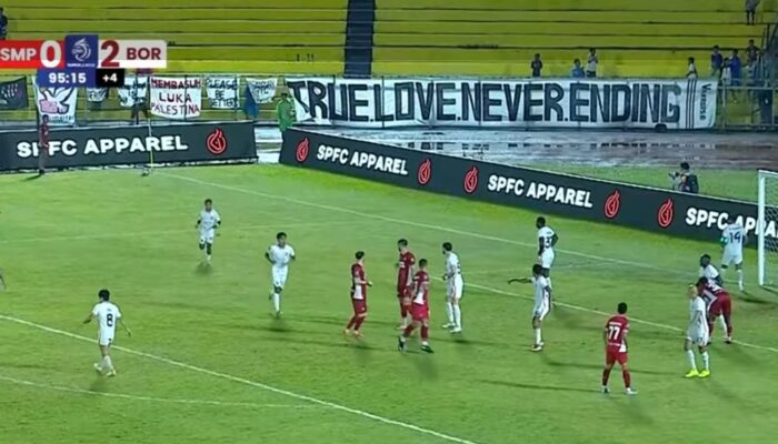 Borneo FC Kandaskan Semen Padang 2-0 di GOR Agus Salim