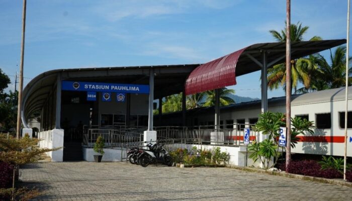 Stasiun Pauh Lima Kini Menjadi Simpul Layanan Kereta Api Kota Padang