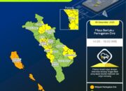 Peringatan Dini Cuaca BMKG Sumbar, Potensi Hujan Lebat di Sejumlah Wilayah