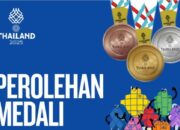 Klasemen Medali SEA Games Thailand 2025 Indonesia di Posisi Kedua
