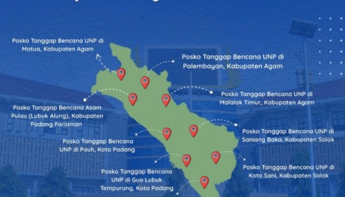 UNP Dirikan 10 Posko di Wilayah Terdampak Bencana