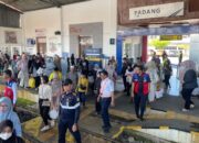 Nataru Belum Usai, KAI Sumbar Sudah Layani Lebih dari 100 Ribu Penumpang