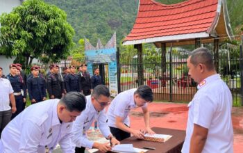 Rutan Kelas IIB Padang Teken Perjanjian Kinerja 2026 Profesional