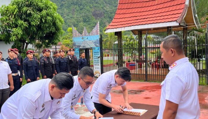 Rutan Kelas IIB Padang Teken Perjanjian Kinerja 2026 Profesional