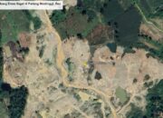 Puluhan Titik tambang Emas Ilegal dan Ratuasan Hektar lahan rusak akibat PETI