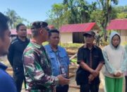 Kodim 0312/Padang Bangun Huntara bagi di Kapalo Koto Pauh