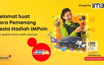 Apresiasi Loyalitas Pelanggan, IM3 Umumkan Pemenang Hadiah IMPoin 2025