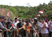 Danrem 032/Wbr Hadiri Peresmian Jembatan Armco di Malalak