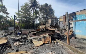 Rumah Terbakar Hangus Pemko Padang Salurkan Bantuan