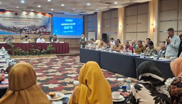KSB Laut Biru dari 104 Kelurahan Ikuti Strategi Mitigasi Hadapi Bencana