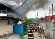 Gudang Ikan di Padang Barat Terbakar, Kerugian Capai Rp600 Juta